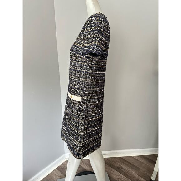 NWT Valentino Garavani Tweed Party Mini Dress with Pockets Size US 2 $5000 - Picture 10 of 12